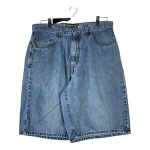 Vintage Levi's Silvertab Baggy Fit Denim Shorts 34